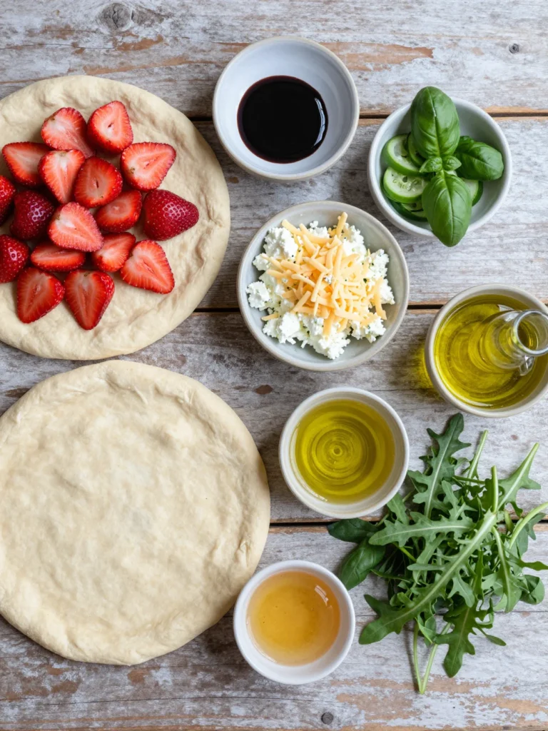 Strawberry Balsamic Pizza