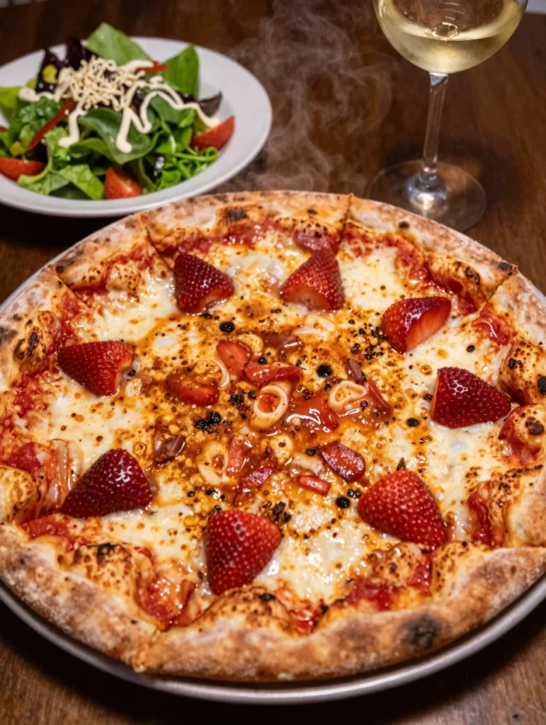 Strawberry Balsamic Pizza