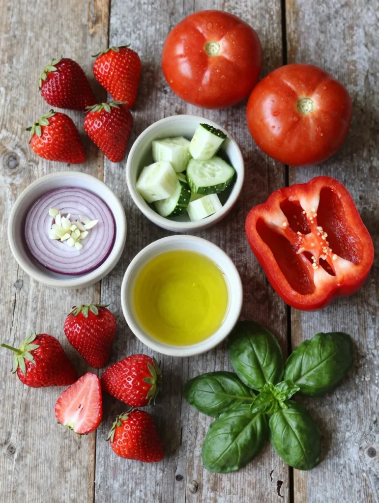 Strawberry Gazpacho