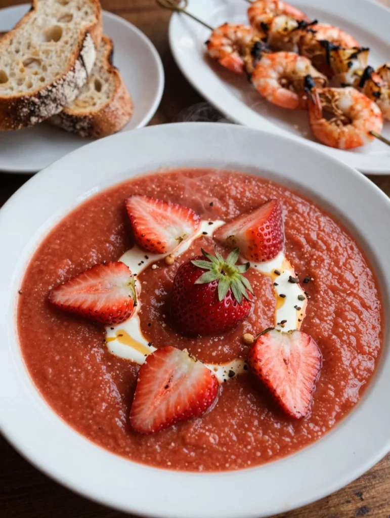 Strawberry Gazpacho