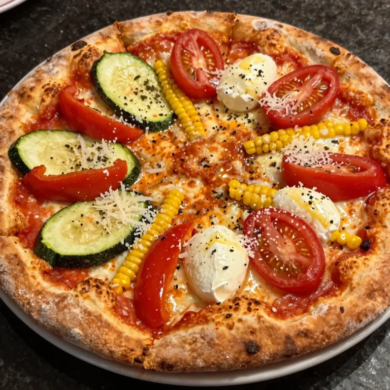 Summer Garden Pizza