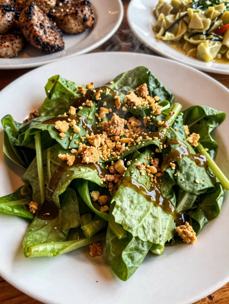 Summer Green Salad with Vinaigrette
