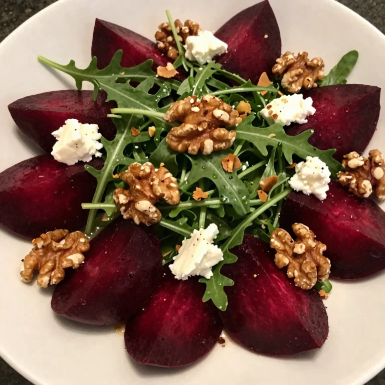 Vibrant Roasted Beet Salad