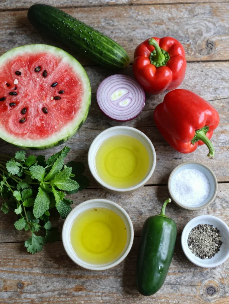 Watermelon Gazpacho