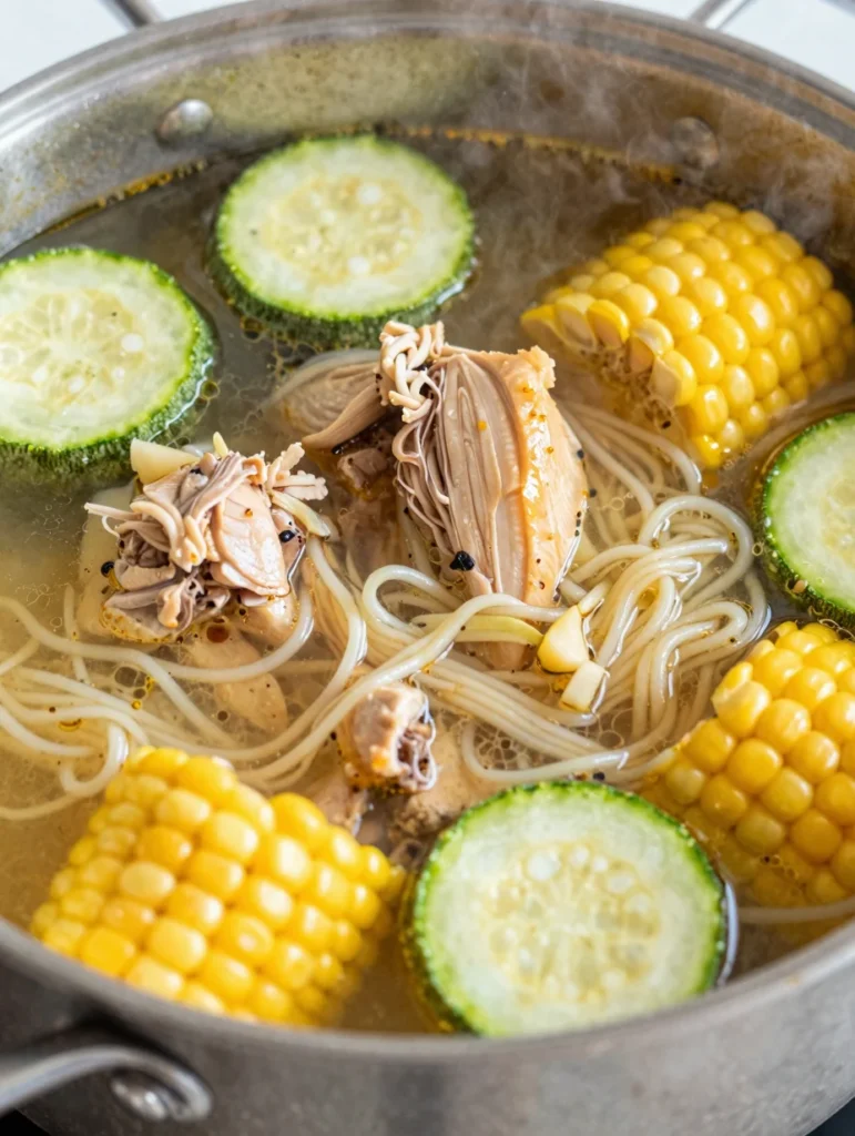 Chicken Noodle Soup for Summer