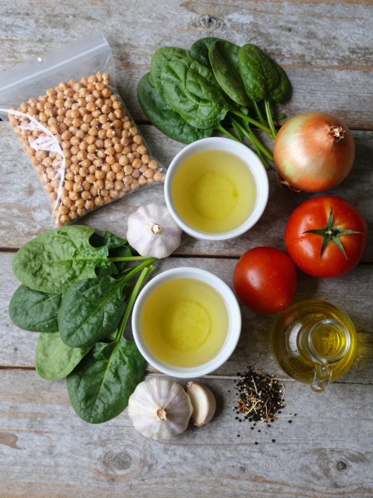 Chickpea and Spinach Stew