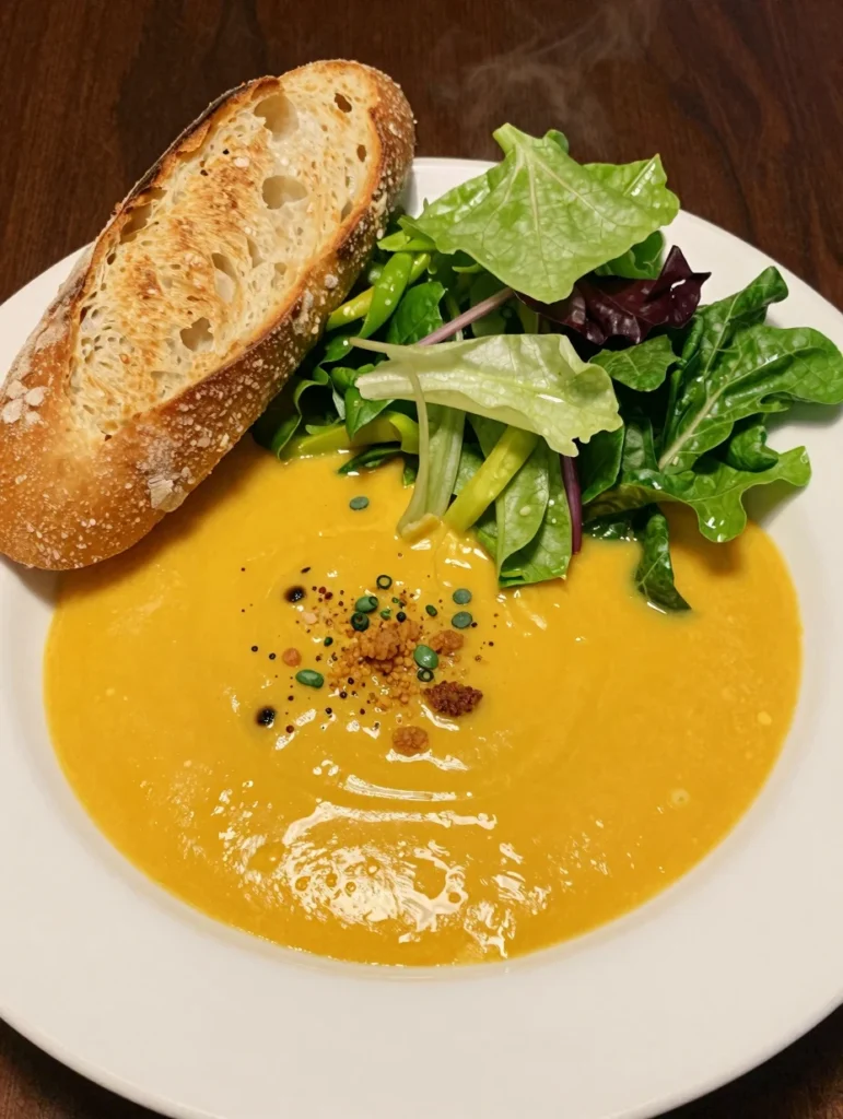 Chilled Yellow Pepper Soup