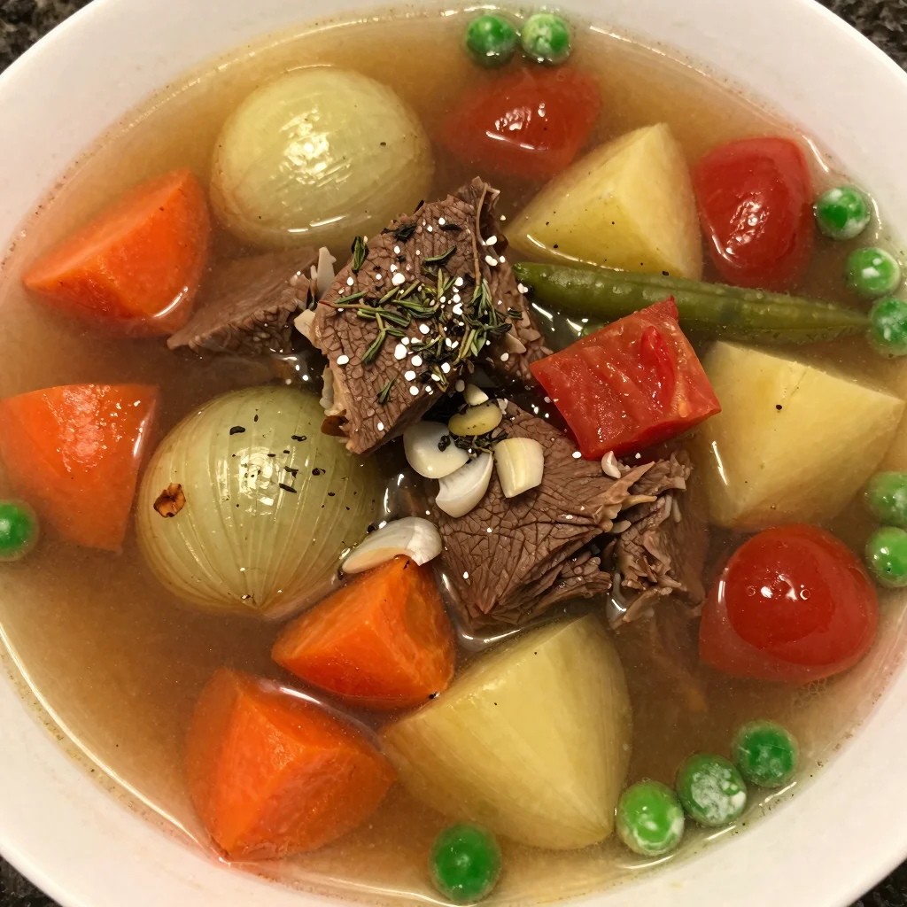 Classic Beef Vegetable Soup