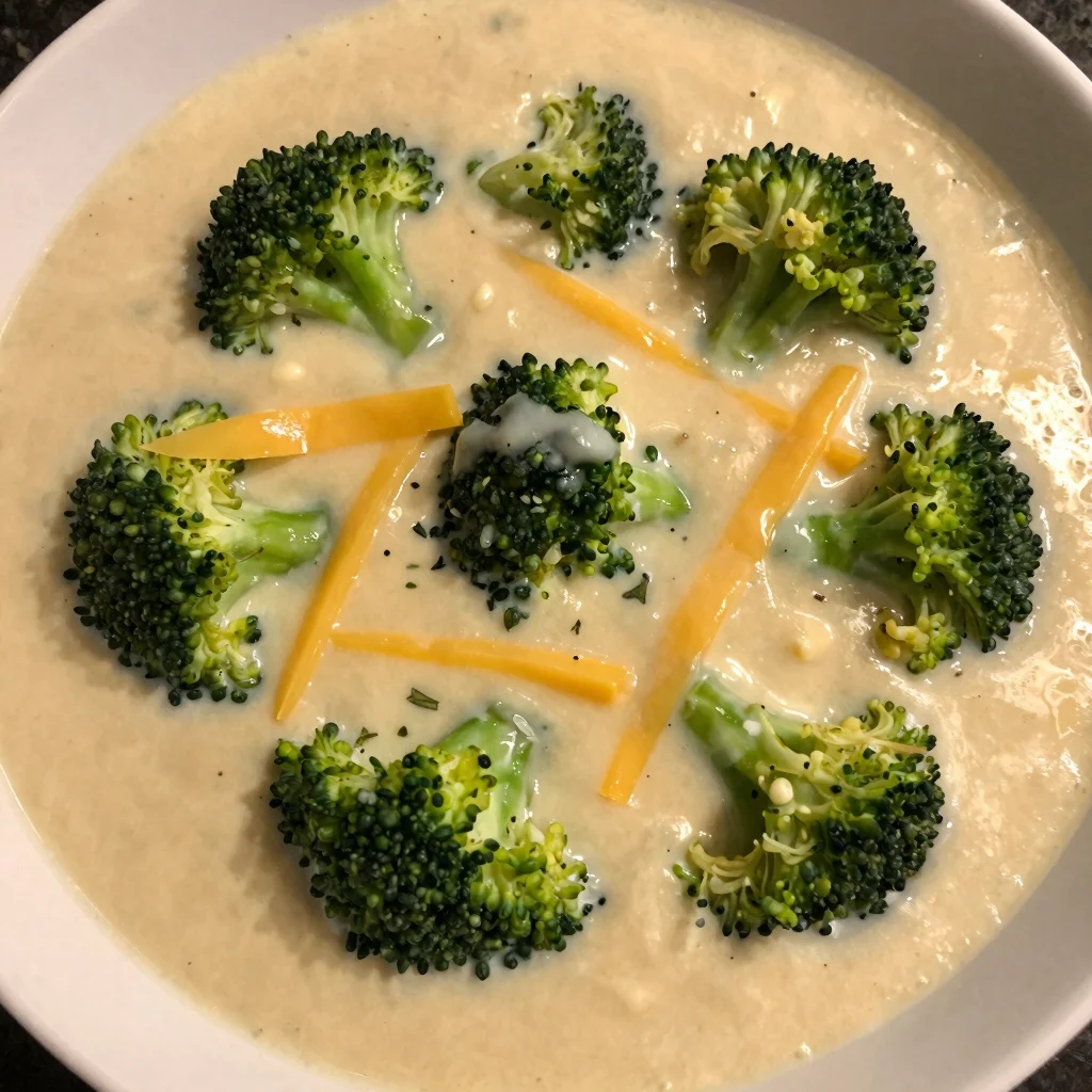 Creamy Broccoli Cheddar Soup