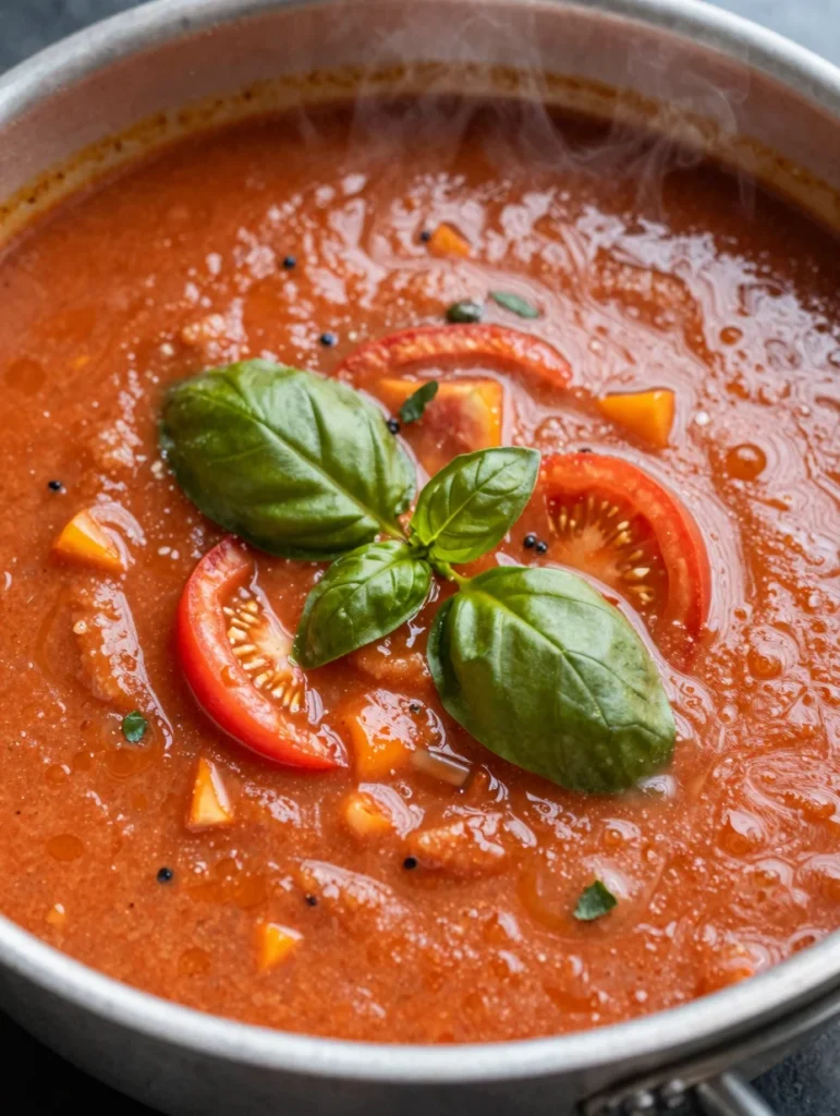 Creamy Tomato Basil Soup