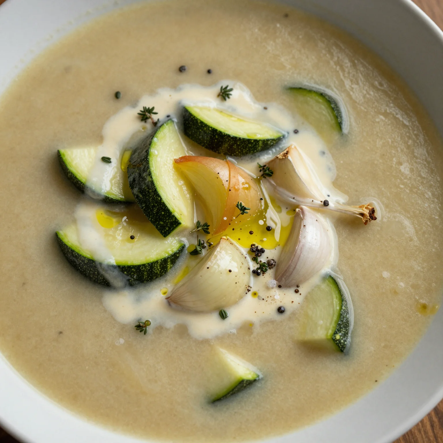 Creamy Zucchini Soup