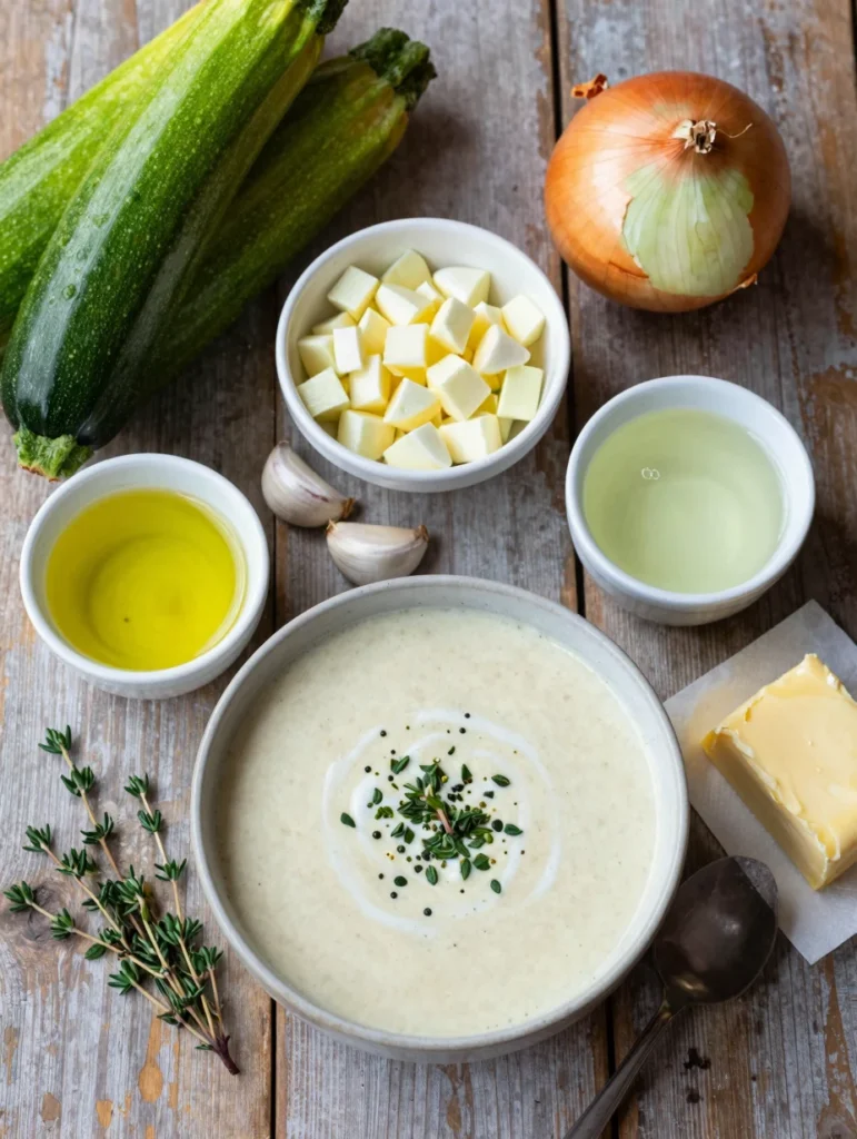 Creamy Zucchini Soup