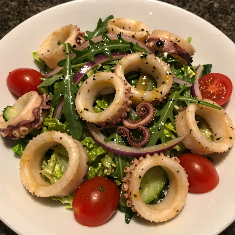 Crispy Calamari Salad