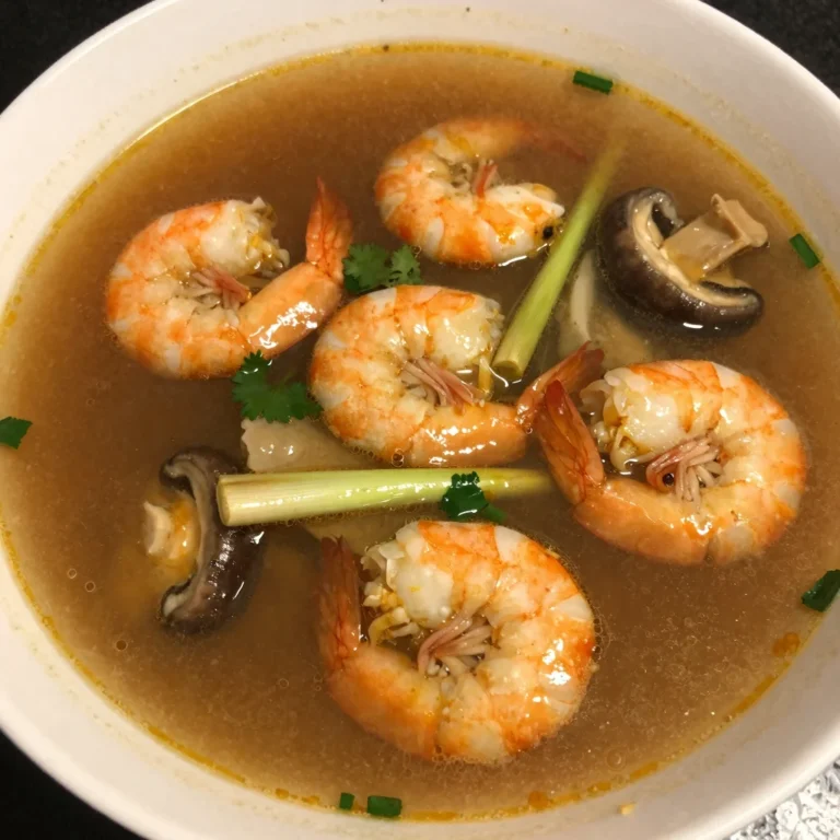 Easy Tom Yum Soup