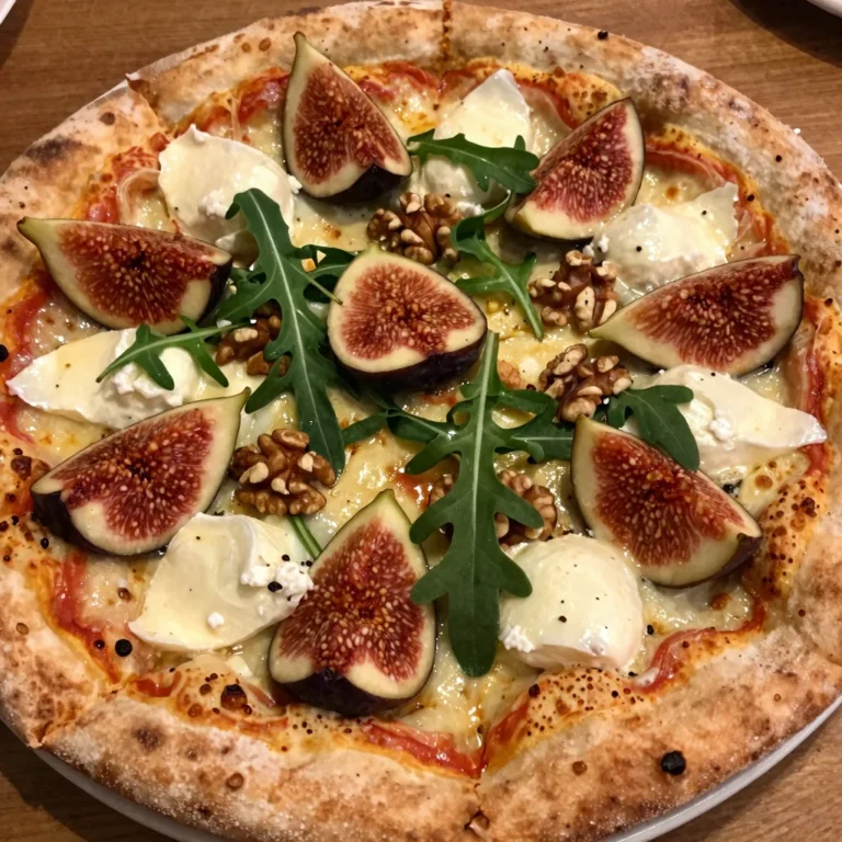 Figs with Gorgonzola Pizza