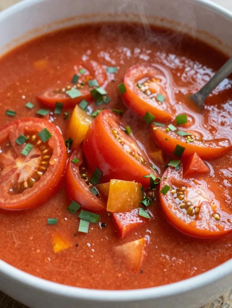 Heirloom Tomato Gazpacho