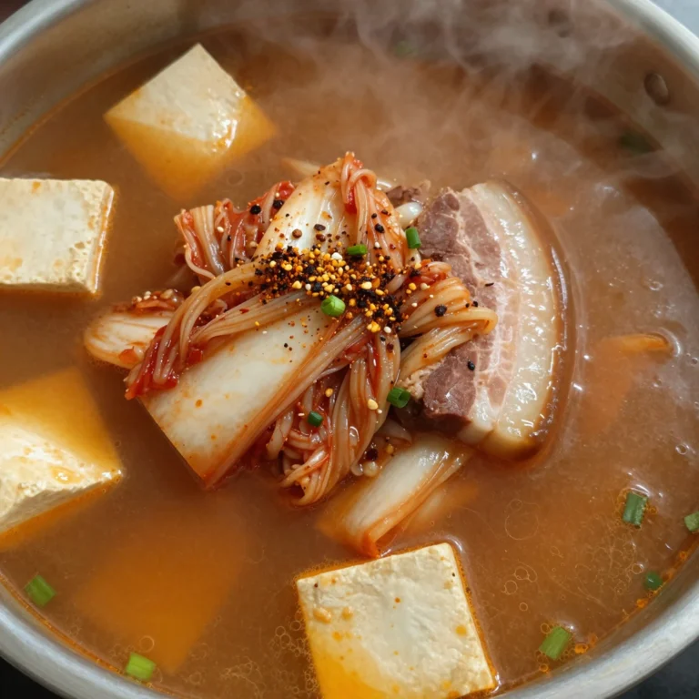 Korean Kimchi Soup