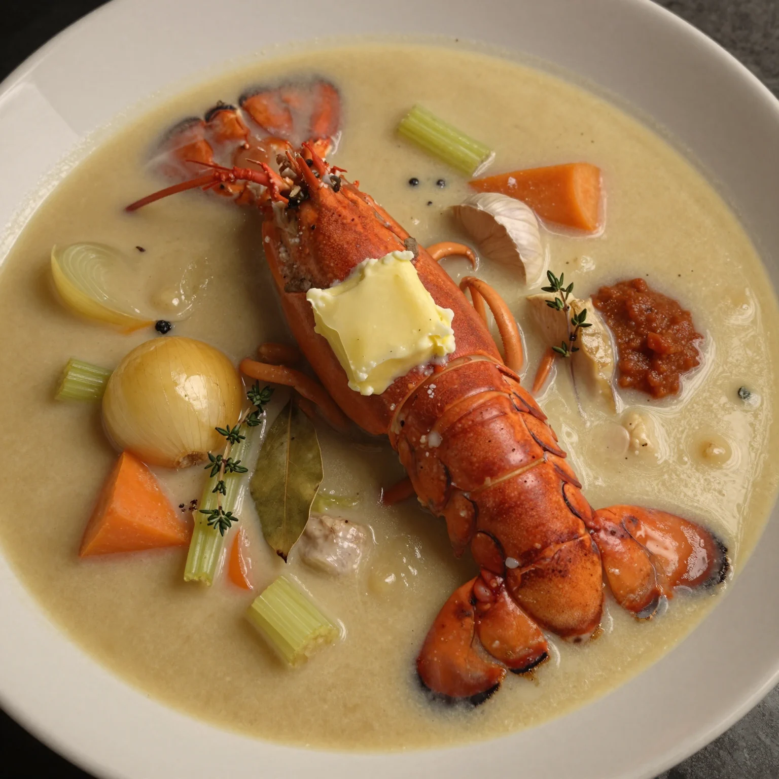 Lobster Bisque at Home