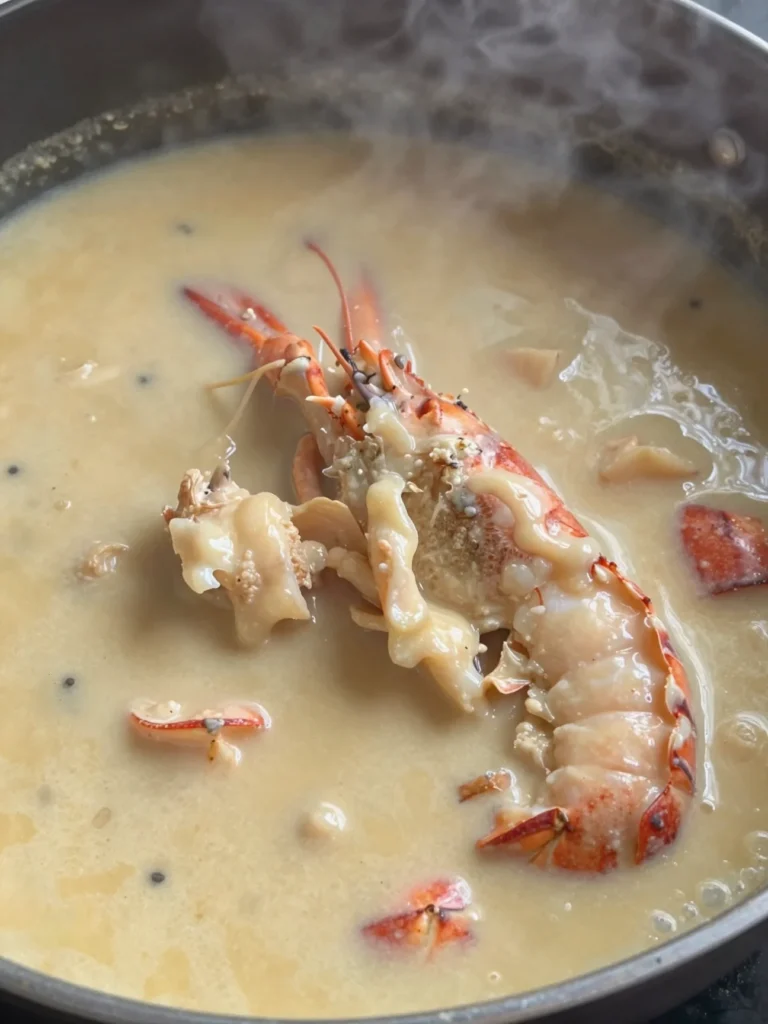 Lobster Bisque at Home