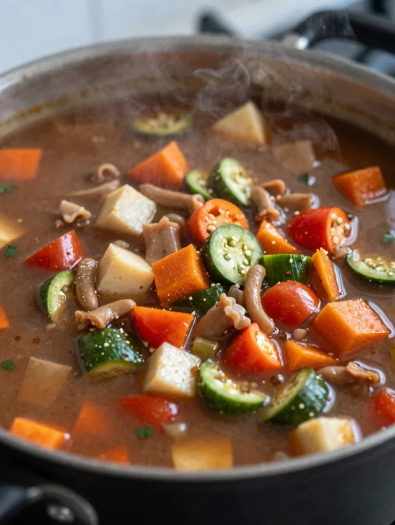 Minestrone with Summer Veggies