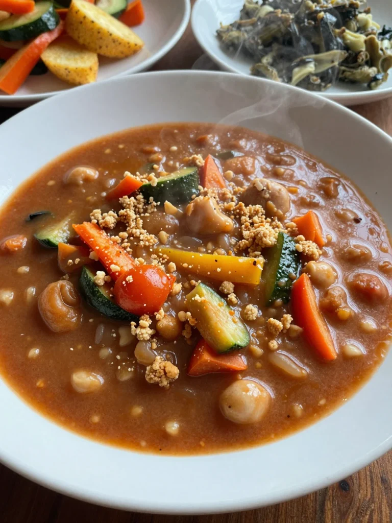 Minestrone with Summer Veggies
