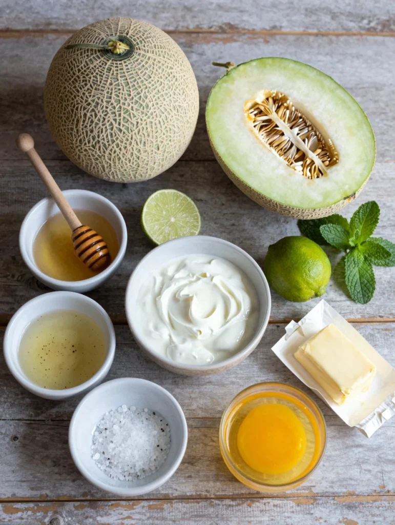 Minted Cantaloupe Soup