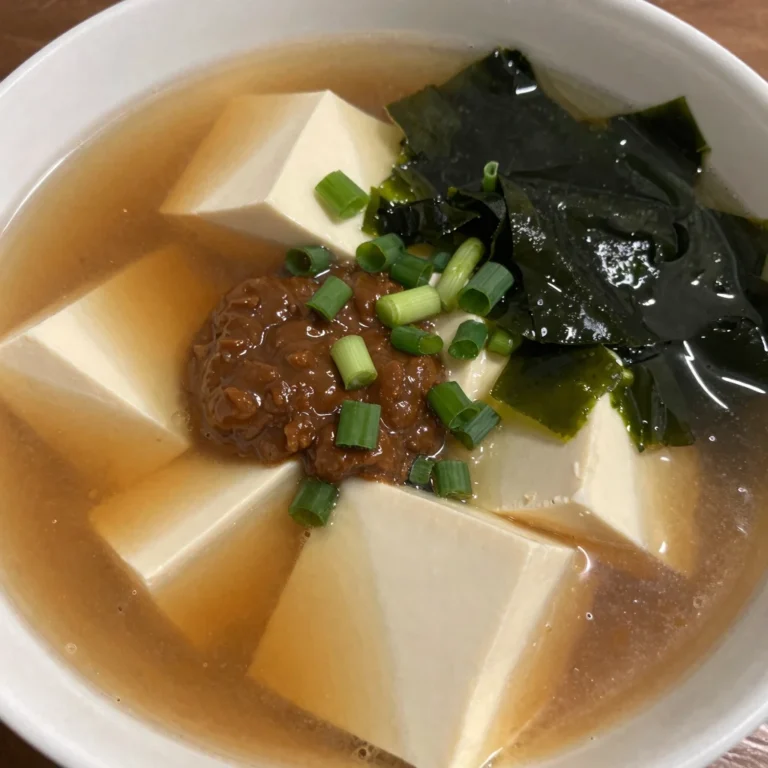 Miso Soup with Tofu