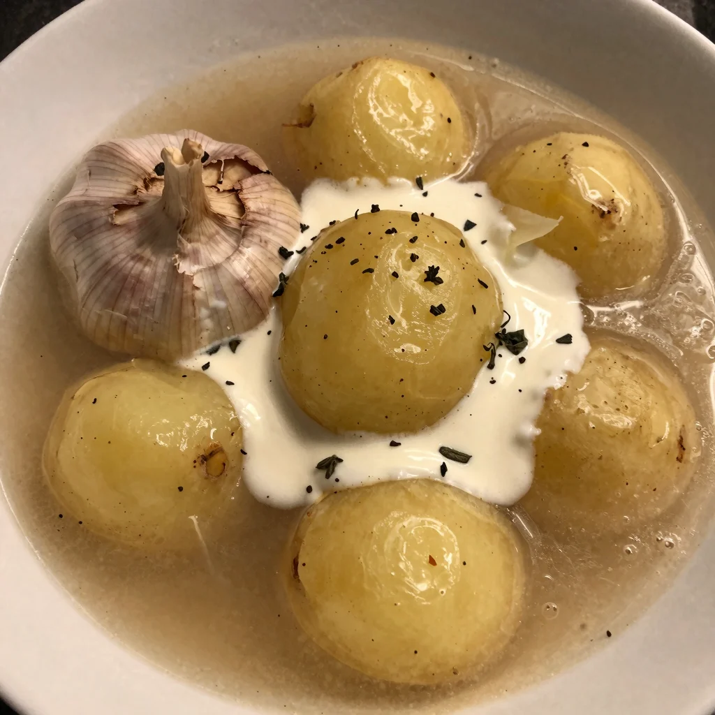 Roasted Garlic Soup