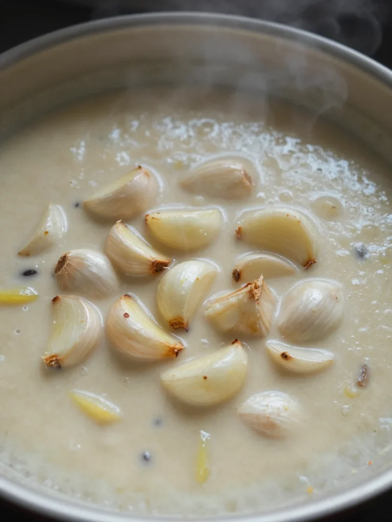 Roasted Garlic Soup