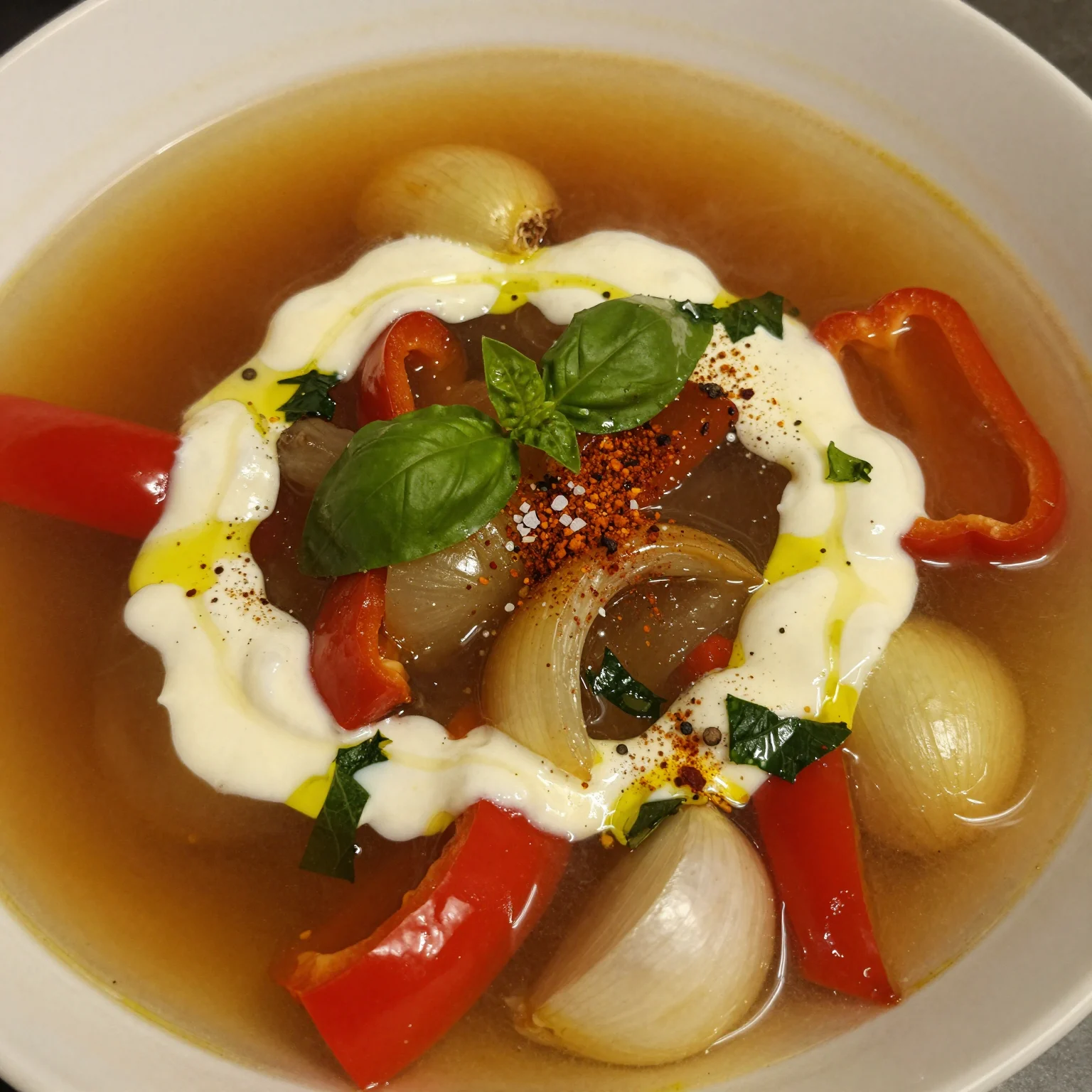 Roasted Red Pepper Soup