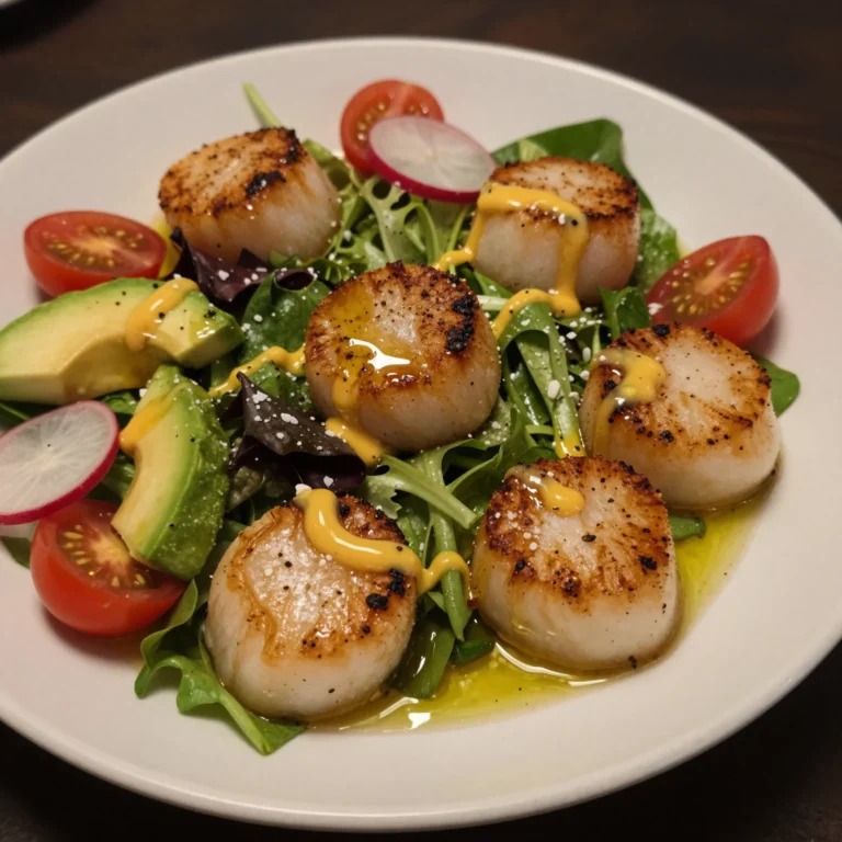 Seared Scallop Salad