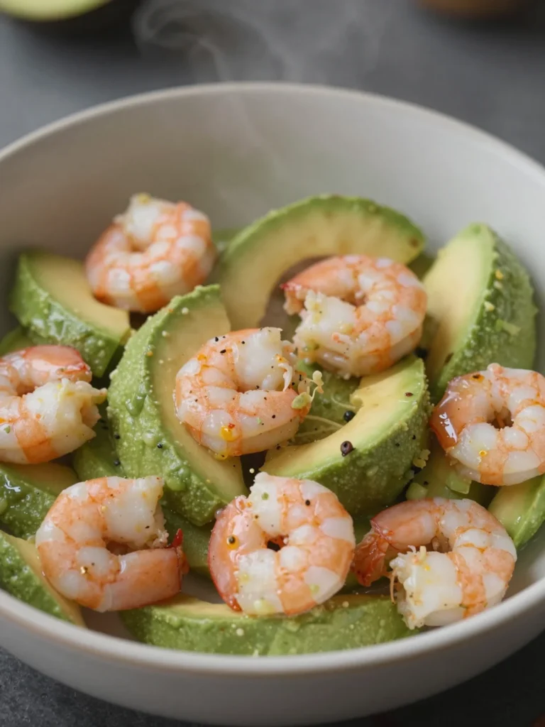 Shrimp and Avocado Salad Bowl