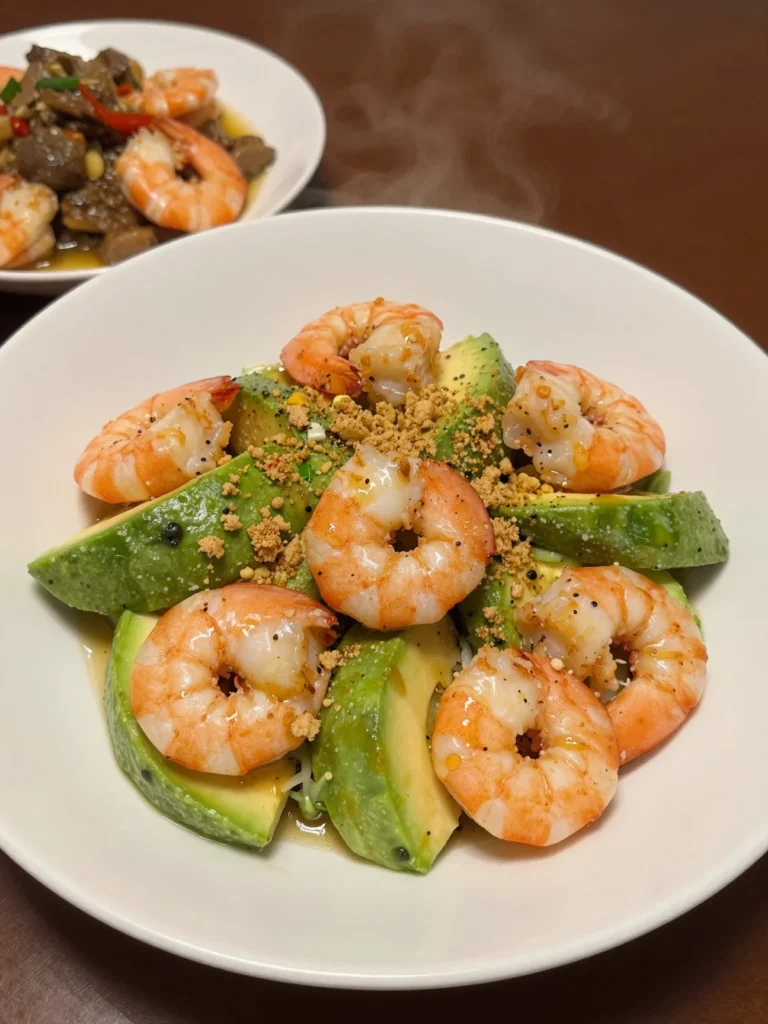 Shrimp and Avocado Salad Bowl