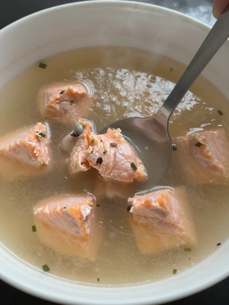 Smoked Salmon Chilled Soup