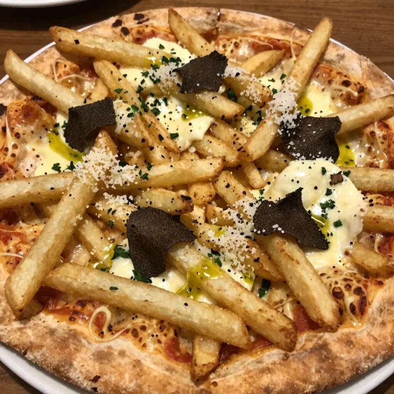 Truffle Fries Pizza