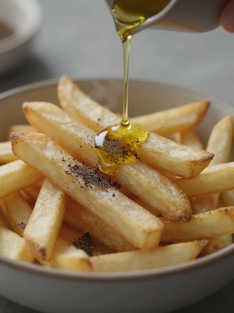 Truffle Fries Pizza