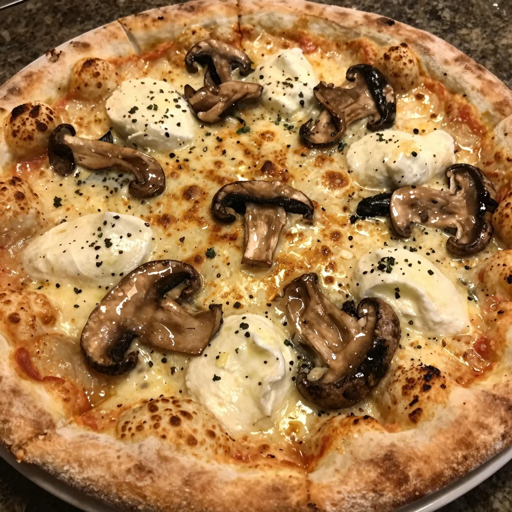 Truffle Mushroom Pizza