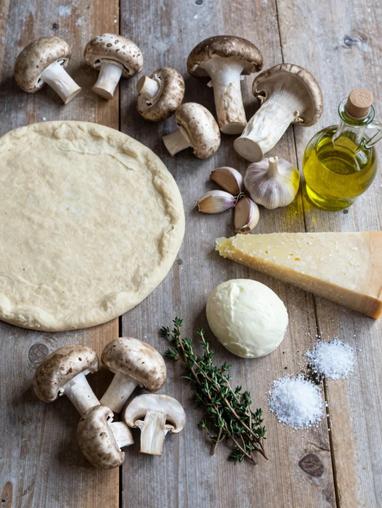 Truffle Mushroom Pizza