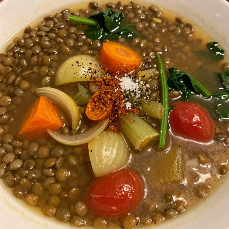 Warming Lentil Soup